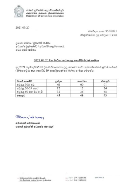 Covid Report 2021.09.20 1